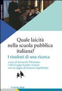 Quale laicità nella scuola pubblica italiana? i risultati di una ricerca