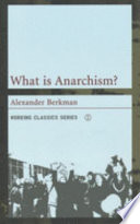 What is anarchism ?
