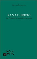 Razza e diritto nell'esperienza coloniale italiana