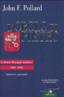 L'obolo di Pietro le finanze del Papato moderno: 1850-1950