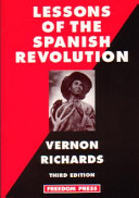 Lessons of the Spanish Revolution (1936 - 1939)
