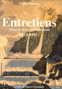 Entretiens storia del surrealismo 1919-1945